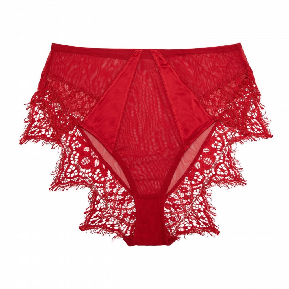 Red, sexy, panties